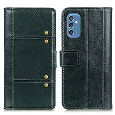 Custodia Portafoglio In Pelle Cover con Supporto M06L per Samsung Galaxy M52 5G Verde