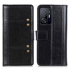 Custodia Portafoglio In Pelle Cover con Supporto M06L per Xiaomi Mi 11T 5G Nero