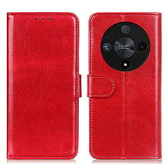 Custodia Portafoglio In Pelle Cover con Supporto M07L per Huawei Honor Magic6 Lite 5G Rosso