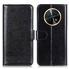 Custodia Portafoglio In Pelle Cover con Supporto M07L per Huawei Nova Y91 Nero