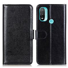 Custodia Portafoglio In Pelle Cover con Supporto M07L per Motorola Moto E40 Nero