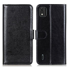 Custodia Portafoglio In Pelle Cover con Supporto M07L per Nokia C2 2nd Edition Nero