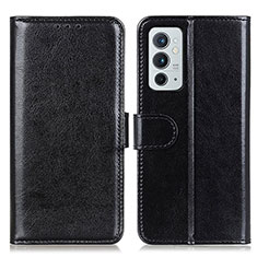 Custodia Portafoglio In Pelle Cover con Supporto M07L per OnePlus 9RT 5G Nero