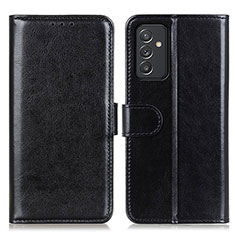 Custodia Portafoglio In Pelle Cover con Supporto M07L per Samsung Galaxy A24 4G Nero