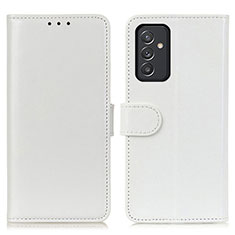 Custodia Portafoglio In Pelle Cover con Supporto M07L per Samsung Galaxy F34 5G Bianco