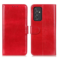 Custodia Portafoglio In Pelle Cover con Supporto M07L per Samsung Galaxy F34 5G Rosso