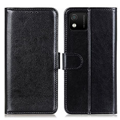 Custodia Portafoglio In Pelle Cover con Supporto M07L per Wiko Y52 Nero