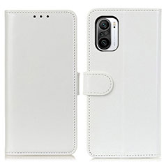 Custodia Portafoglio In Pelle Cover con Supporto M07L per Xiaomi Mi 11X Pro 5G Bianco