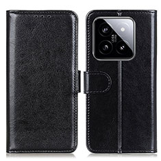 Custodia Portafoglio In Pelle Cover con Supporto M07L per Xiaomi Mi 14 Pro 5G Nero