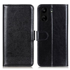 Custodia Portafoglio In Pelle Cover con Supporto M07L per Xiaomi Poco C65 Nero