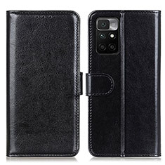 Custodia Portafoglio In Pelle Cover con Supporto M07L per Xiaomi Redmi 10 4G Nero