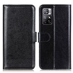 Custodia Portafoglio In Pelle Cover con Supporto M07L per Xiaomi Redmi Note 11 5G Nero