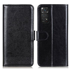 Custodia Portafoglio In Pelle Cover con Supporto M07L per Xiaomi Redmi Note 11S 4G Nero