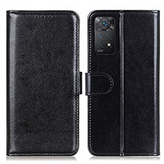 Custodia Portafoglio In Pelle Cover con Supporto M07L per Xiaomi Redmi Note 12 Pro 4G Nero