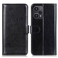 Custodia Portafoglio In Pelle Cover con Supporto M07L per Xiaomi Redmi Note 12 Turbo 5G Nero