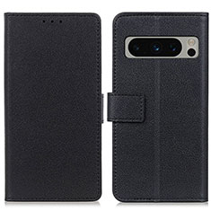 Custodia Portafoglio In Pelle Cover con Supporto M08L per Google Pixel 8 Pro 5G Nero