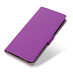 Custodia Portafoglio In Pelle Cover con Supporto M08L per Huawei Honor 10X Lite Viola