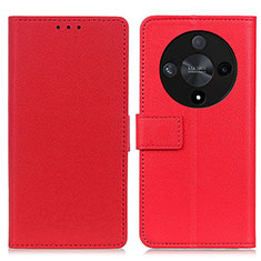 Custodia Portafoglio In Pelle Cover con Supporto M08L per Huawei Honor Magic6 Lite 5G Rosso