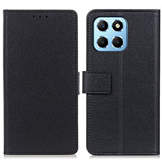 Custodia Portafoglio In Pelle Cover con Supporto M08L per Huawei Honor X6 Nero