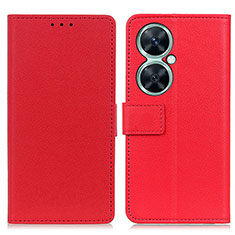 Custodia Portafoglio In Pelle Cover con Supporto M08L per Huawei Nova 11i Rosso