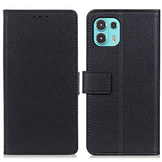 Custodia Portafoglio In Pelle Cover con Supporto M08L per Motorola Moto Edge 20 Lite 5G Nero