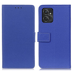 Custodia Portafoglio In Pelle Cover con Supporto M08L per Motorola Moto G Power 5G (2023) Blu