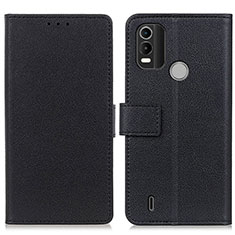 Custodia Portafoglio In Pelle Cover con Supporto M08L per Nokia G11 Plus Nero