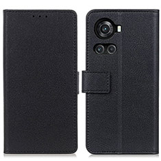 Custodia Portafoglio In Pelle Cover con Supporto M08L per OnePlus 10R 5G Nero