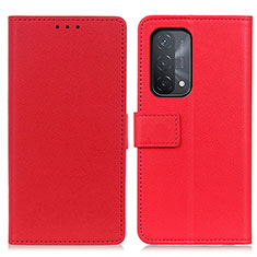 Custodia Portafoglio In Pelle Cover con Supporto M08L per OnePlus Nord N200 5G Rosso