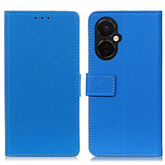 Custodia Portafoglio In Pelle Cover con Supporto M08L per OnePlus Nord N30 5G Blu