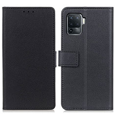 Custodia Portafoglio In Pelle Cover con Supporto M08L per Oppo A94 4G Nero