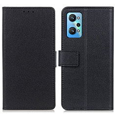 Custodia Portafoglio In Pelle Cover con Supporto M08L per Realme GT Neo2 5G Nero