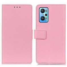 Custodia Portafoglio In Pelle Cover con Supporto M08L per Realme Q5 Pro 5G Rosa