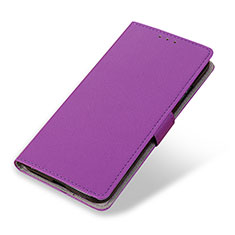 Custodia Portafoglio In Pelle Cover con Supporto M08L per Samsung Galaxy A72 4G Viola