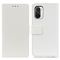 Custodia Portafoglio In Pelle Cover con Supporto M08L per Xiaomi Mi 11i 5G Bianco