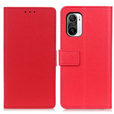 Custodia Portafoglio In Pelle Cover con Supporto M08L per Xiaomi Mi 11X 5G Rosso