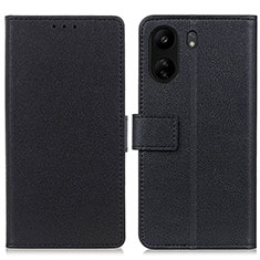 Custodia Portafoglio In Pelle Cover con Supporto M08L per Xiaomi Poco C65 Nero