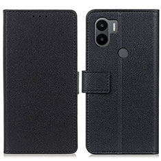 Custodia Portafoglio In Pelle Cover con Supporto M08L per Xiaomi Redmi A1 Plus Nero