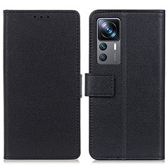 Custodia Portafoglio In Pelle Cover con Supporto M08L per Xiaomi Redmi K50 Ultra 5G Nero