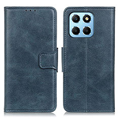 Custodia Portafoglio In Pelle Cover con Supporto M09L per Huawei Honor X8a 5G Blu