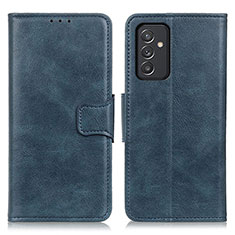 Custodia Portafoglio In Pelle Cover con Supporto M09L per Samsung Galaxy A15 LTE Blu