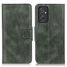 Custodia Portafoglio In Pelle Cover con Supporto M09L per Samsung Galaxy A15 LTE Verde