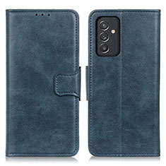 Custodia Portafoglio In Pelle Cover con Supporto M09L per Samsung Galaxy M54 5G Blu