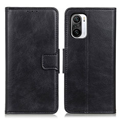 Custodia Portafoglio In Pelle Cover con Supporto M09L per Xiaomi Redmi K40 5G Nero