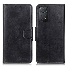 Custodia Portafoglio In Pelle Cover con Supporto M09L per Xiaomi Redmi Note 11 Pro 5G Nero