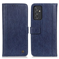 Custodia Portafoglio In Pelle Cover con Supporto M10L per Samsung Galaxy A05s Blu