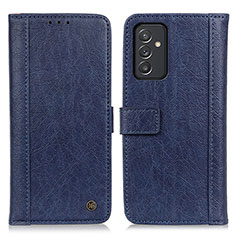 Custodia Portafoglio In Pelle Cover con Supporto M10L per Samsung Galaxy F34 5G Blu