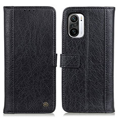 Custodia Portafoglio In Pelle Cover con Supporto M10L per Xiaomi Mi 11i 5G Nero