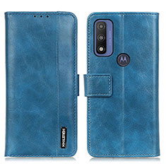 Custodia Portafoglio In Pelle Cover con Supporto M11L per Motorola Moto G Pure Blu