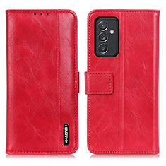 Custodia Portafoglio In Pelle Cover con Supporto M11L per Samsung Galaxy A15 4G Rosso